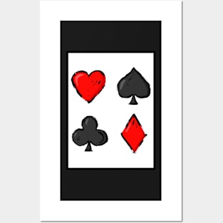 Lucky Playing Card Posters and Art